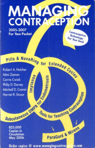 Managing contraception 2005-2007 For Your Pocket