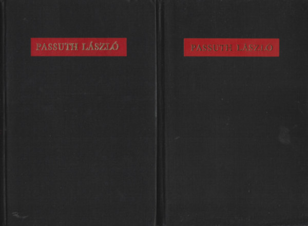 Passuth L�szl� - 2 db k�nyv, Med�zafej, Sasnak k�rme k�z�tt