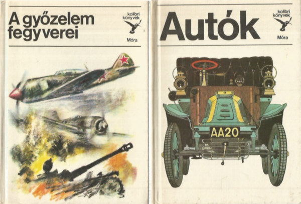 3 db Kolibri knyvek: Autk - A gyzelem fegyverei - Lghajk, replgpek