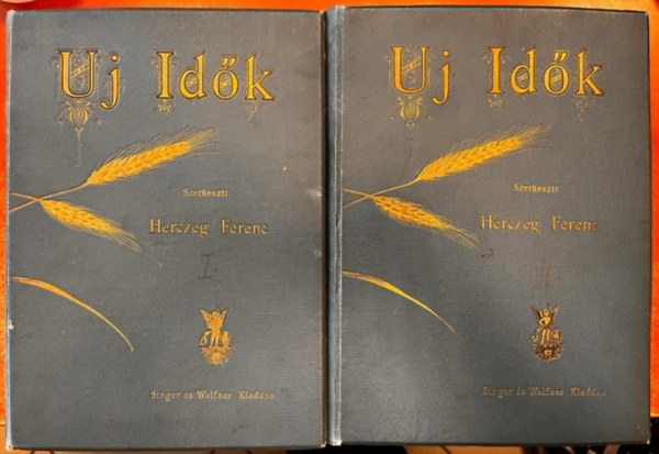 Herczeg Ferenc (szerk) - Uj idők - XXIII. évfolyam I-II. kötet - 1916-1917