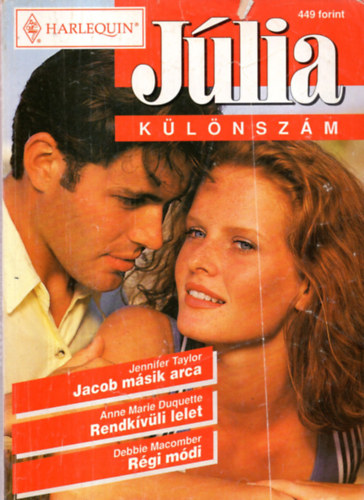 Anne Marie Duquette, Debbie Macomber Jennifer Taylor - J�lia k�l�nsz�m 1997/5  ( Jacob m�sik arca+Redk�v�li lelet+R�gi m�di )