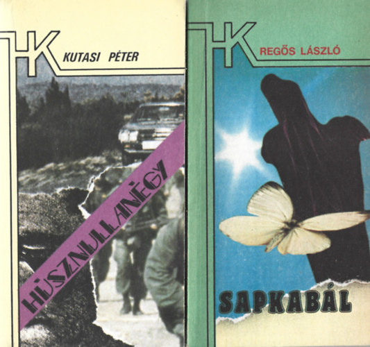 2 db k�nyv, Kutasi P�ter: H�sznullan�gy, Reg�s L�szl�: Sapkab�l