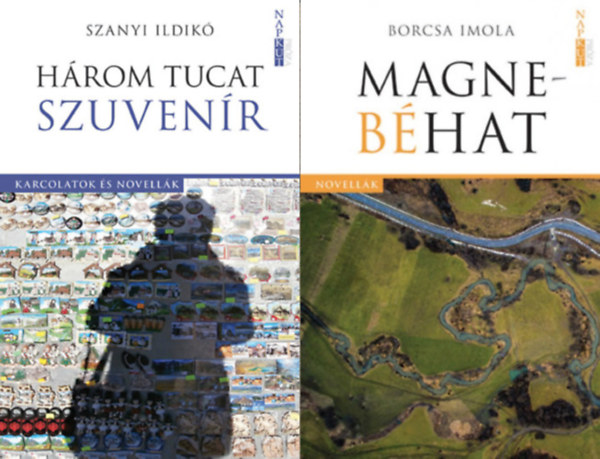 Borcsa Imola Szanyi Ildik - Hrom tucat szuvenr - Karcolatok s novellk + Magnebhat ( 2 ktet )
