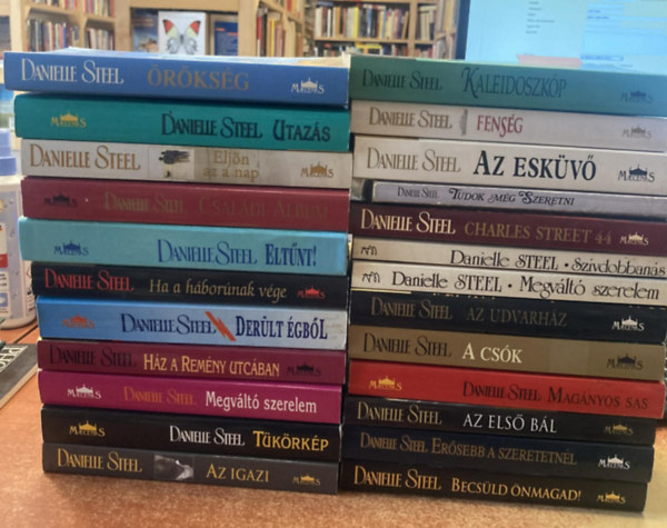 Danielle Steel - 24 db Daniel Steel reg�ny