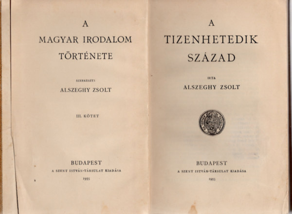 Alszeghy Zsolt - A tizenhetedik sz�zad
