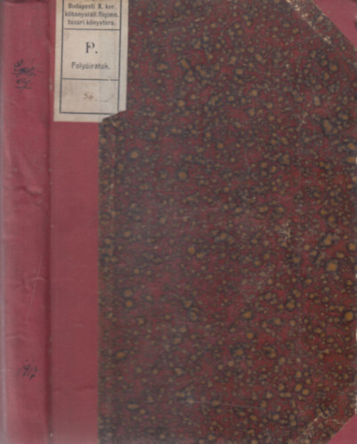 Egszsg - Folyirat (1917-es teljes vfolyam, egy ktetben)