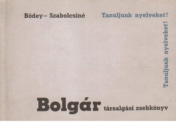 Bdey-Szabolcsin - Bolgr trsalgsi zsebknyv