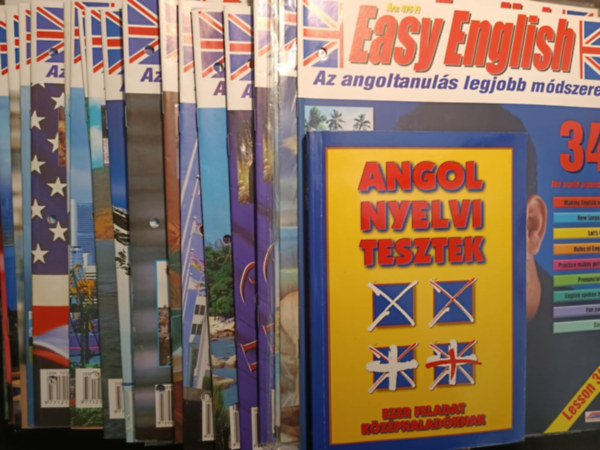 Easy English - Az angoltanul�s legjobb m�dszere csomag + Angol nyelvi tesztek