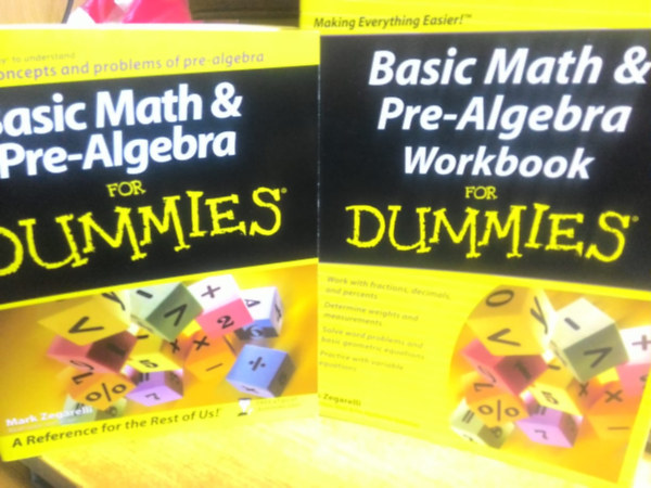 Mark Zegarelli - Basic math & pre-algebra for dummies + workbook
