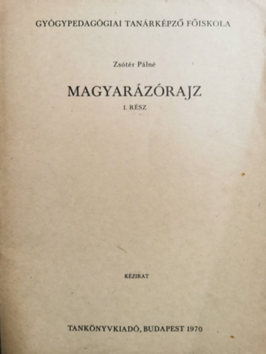 Zstr Pln - Magyarzrajz I. rsz