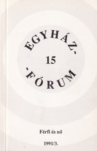 Egyhzfrum 1991/3. (Frfi s n)