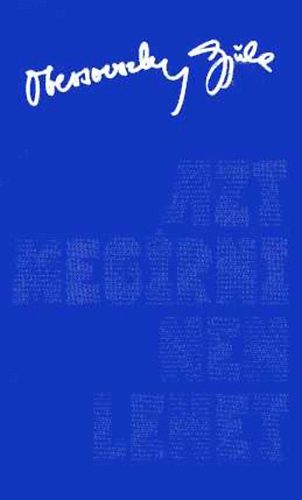 Obersovszky Gyula - Azt meg�rni nem lehet