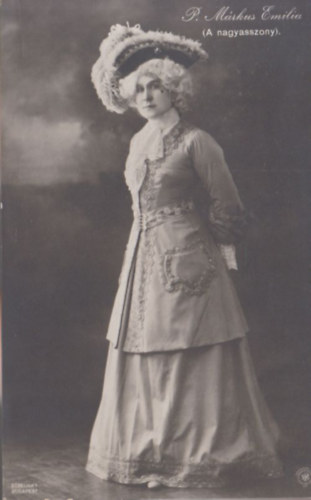 P. Márkus Emília (A nagyasszony) (1860-1949) (képeslap)