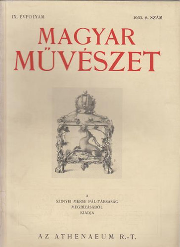 Majovszky Pl Dr.  (szerk.) - Magyar Mvszet IX.vf.1933/9