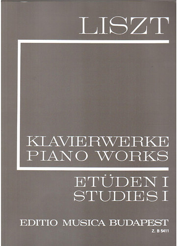 Liszt - Klavierwerke- Piano Works-Etden I.-Studies I.
