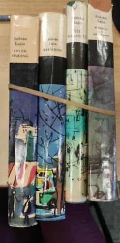 Szilv�si Lajos - Szilv�si Lajos csomag (4 k�tet): V�zv�laszt� + L�lekharang + Kar�csony + Alb�rlet a S�p utc�ban