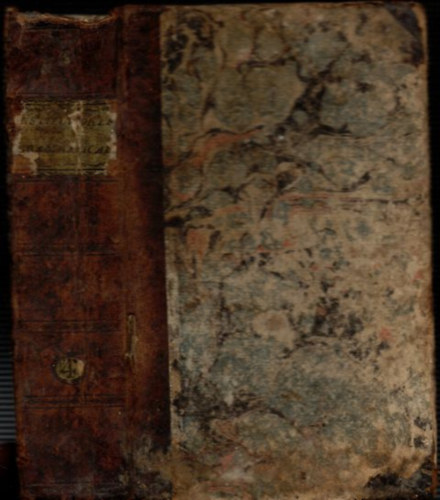 Grigely J�zsef - Institutiones Grammaticae in usum Scholarum regni Hungariae et Adnexarum Provinciarum (IV. r�sz)