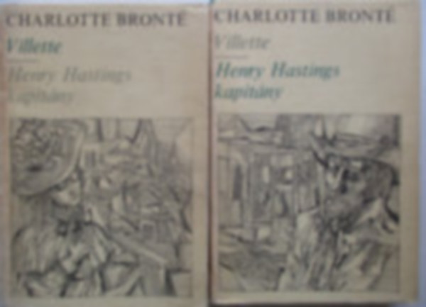 Charlotte Bronte - 2 db Charlotte Bronte reg�ny: Villette + Jane Eyre
