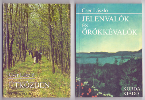 Cser Lszl - tkzben - Elmlkedsek (2. kiads) + Jelenvalk s rkkvalk (2. kiads) 2 m