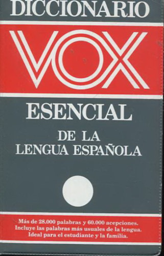 Diccionario Esencial de la Lengua Espanola -