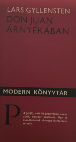 Lars Gyllensten - Don Juan rnykban