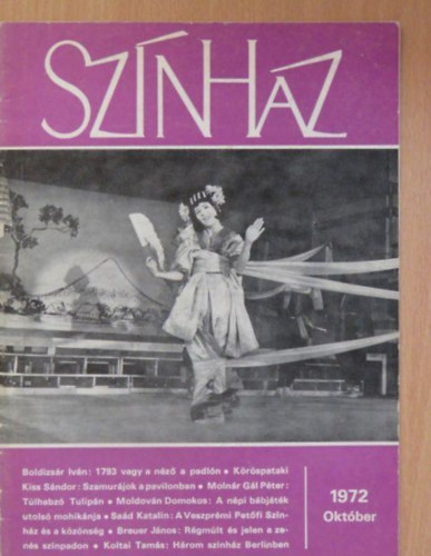 Színház 1970-1976 (7 teljes évfolyam) - A színházművészeti Szövetség Folyóirata