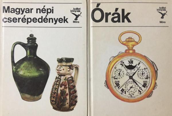 2 db Kolibri k�nyvek - �r�k + Magyar n�pi cser�ped�nyek