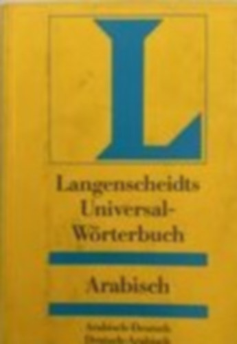 Langenscheidt Universal-W�rterbuch Arabisch