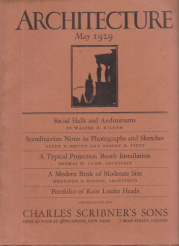 Architecture May 1929