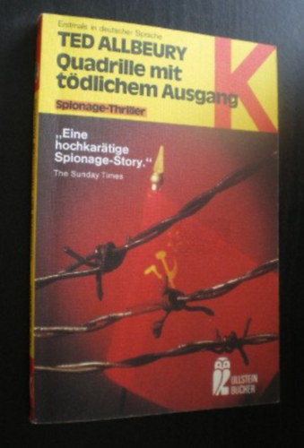 Ted Allbeury - Quadrille mit t�dlichem Ausgang