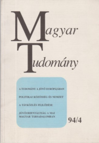 Magyar tudomny 94/4