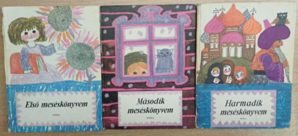 T. Aszódi Éva (szerk.) - 3 db mesekönyv: Első meséskönyvem - Második meséskönyvem - Harmadik meséskönyvem