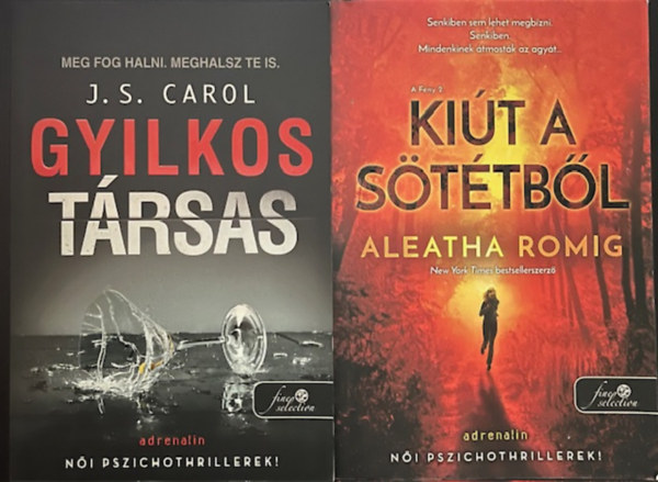 Aleatha Romig J.S. Carol - Thriller knyvcsomag (2 ktet )