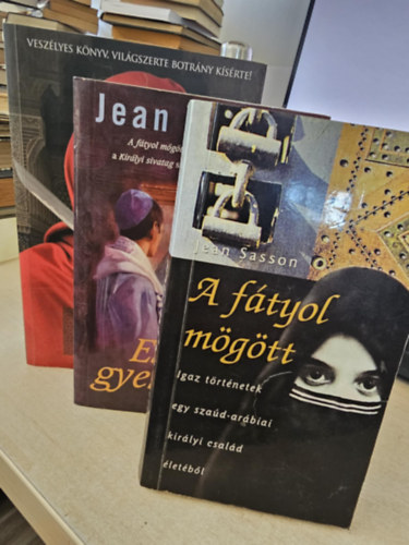 Jean Sasson Sherry Jones - 3db könyv, KÖNYVMENTŐ AJÁNLAT: A fátyol mögött, Ester gyermeke, Aisha, a Próféta szerelme