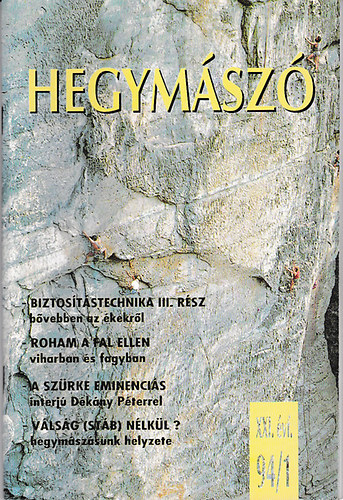 Rcz Zsolt szerk. - Hegymsz 94/1