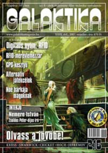 Burger Istvn  (fszerk.) - Galaktika 216. (XXIX. vf., 2007. mrcius)