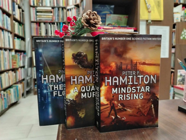Peter F Hamilton - Greg Mandel sorozat  1-3.Mindstar Risin+A Quantum Murder+The Nano Flowe