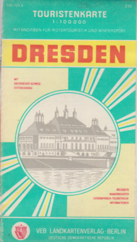 Dresden Touristenkarte 1 : 100000