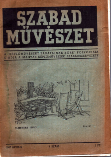Bortnyik Sndor  (fel. szerk.) - Szabad Mvszet 1947. prilis 3. szm