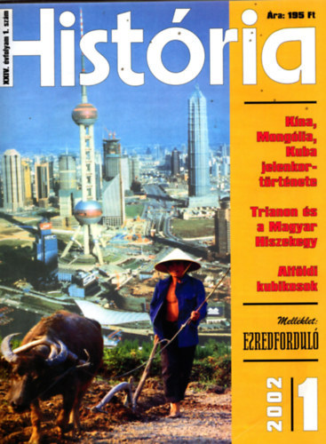 Hist�ria XXIV. �vfolyam 1. sz�m (2002/1)