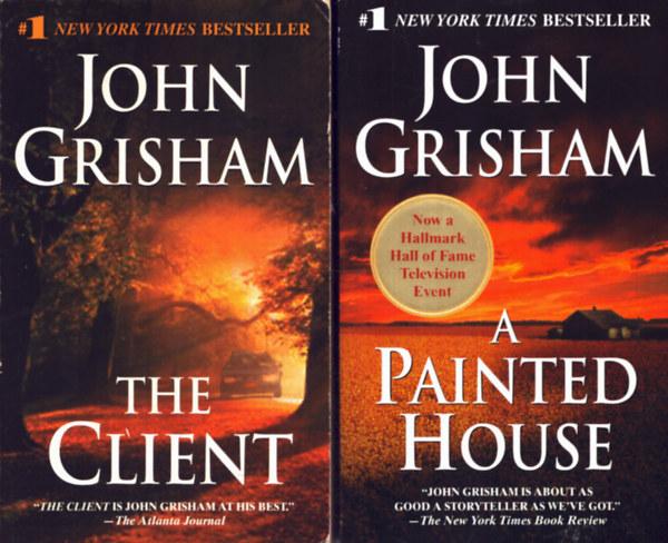 John Grisham - 2 db John Grishan: The client+ A painted house