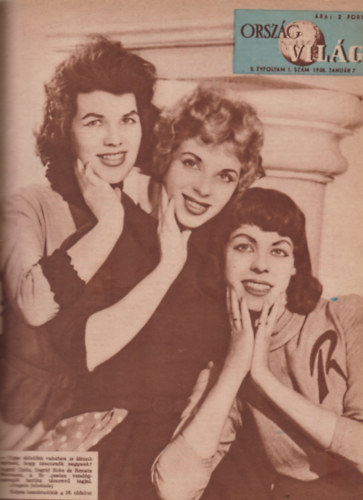 Alp�ri P�l  (f�szerk.) - Orsz�g Vil�g - II. �vf. 1-52. sz�m, 1958 (teljes, egybek�tve)