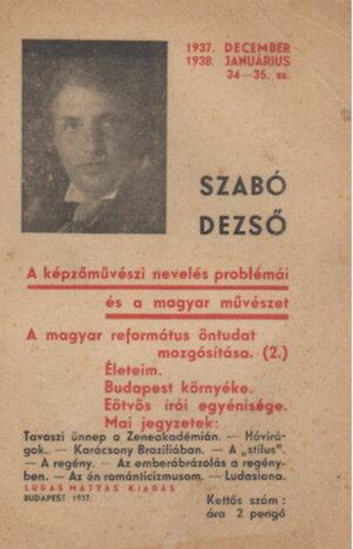 Szabó Dezső - A képzőművészeti nevelés problémái és a magyar művészet