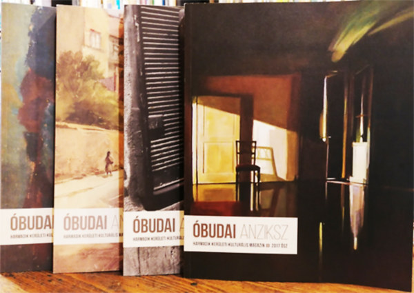 A. Horv�th Andr�s  (f�szerk.) - �budai Anziksz (Harmadik ker�leti kultur�lis magazin) III. �vf. 1-4. 2016/17 t�l, 2017 tavasz, 2017 ny�r, 2017 �sz (4 db)