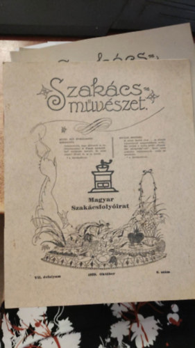 Szakácsművészet VII. évfolyam 6. szám 1929. augusztus - Magyar szakácsfolyóirat