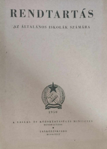 Rendtartás az általános iskolák számára