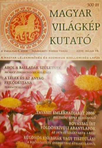 Kozsdi Tam�s  (szerk.) - Magyar vil�gk�p kutat� II. �vfolyam 5. sz�m