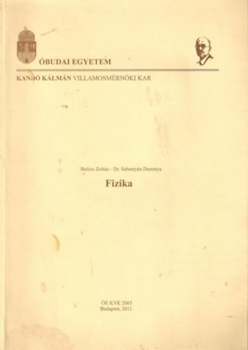 Sebestyén Dorottya Balázs Zoltán - Fizika (Egyetemi jegyzet)
