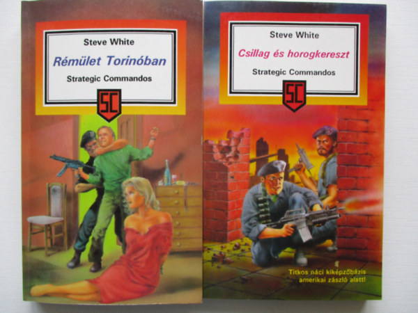 Steve White - R�m�let Torin�ban + Csillag �s horogkereszt (Strategic commandos 1-2.)