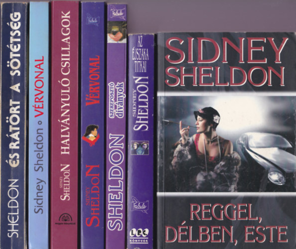 Sidney Sheldon knyvcsomag 6 db